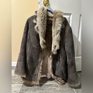 Sheepskin Jacket  -  size XL